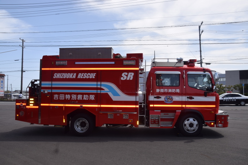 SUGIO604様　静岡市消防局特別高度救助隊　救助工作車三型 ヱｽ🐟 on X: 