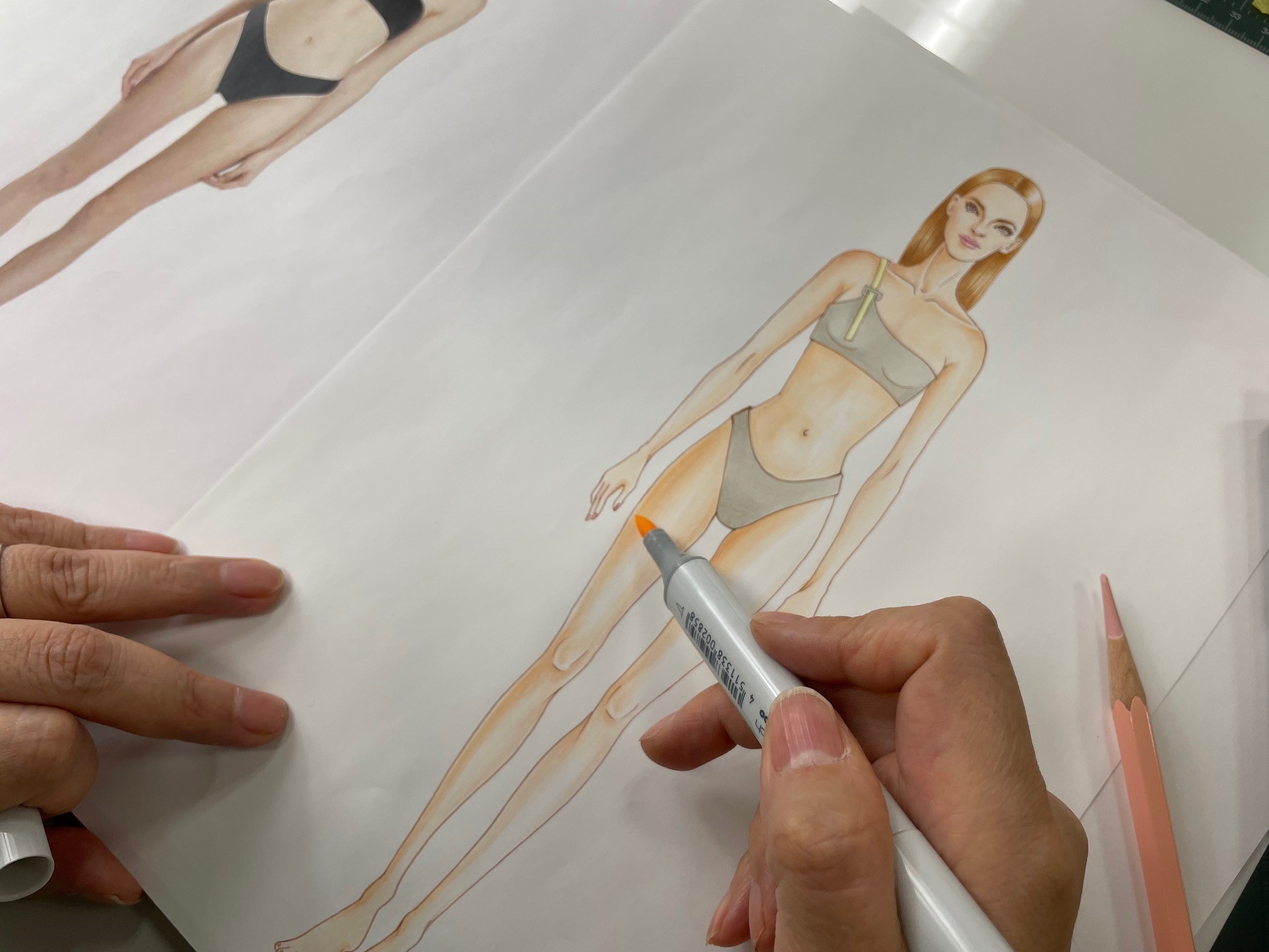 ファッションデザイン画クラスのイベントスタート!_d0240711_10494249.jpg