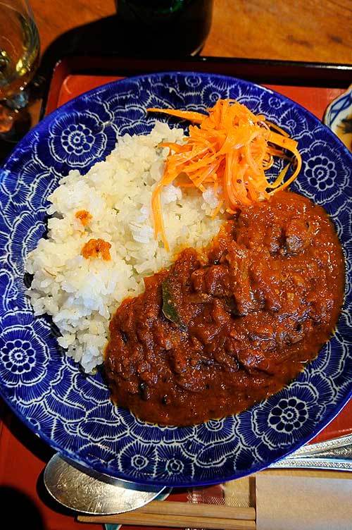 【（ニューオープン）韮崎市「古民家カフェ トロッコ」・・・クセになる「スパイスラムカレー」と絶品「デザート」！！】_a0005436_13454058.jpg