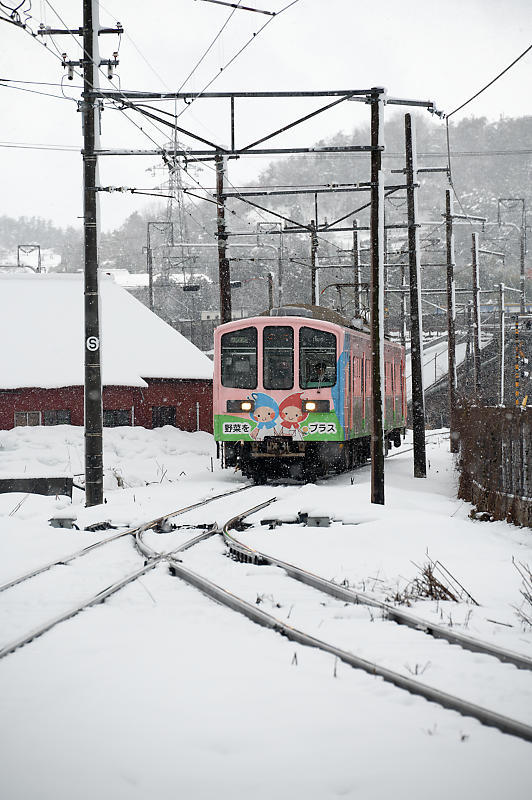 2022年滋賀県の雪景色@鳥居本 近江鉄道_f0032011_15461249.jpg