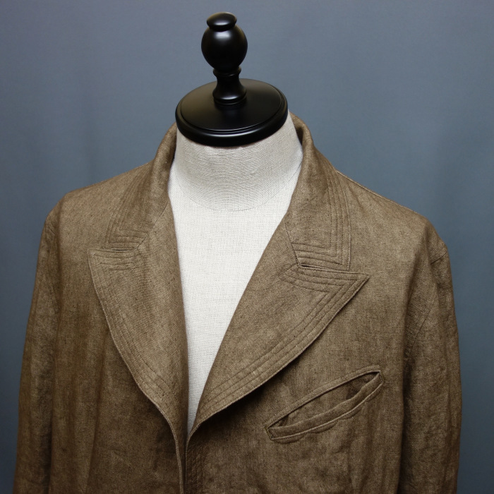 5月の製作予定 / victorians heavylinen jacket_e0130546_12424311.jpg