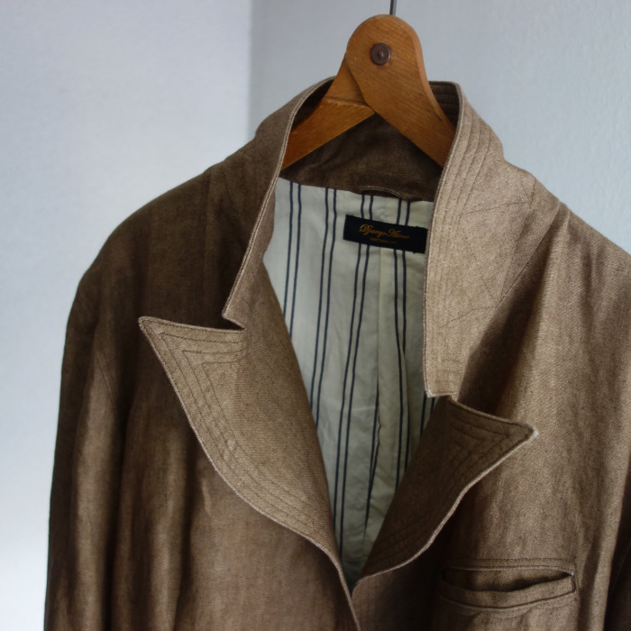5月の製作予定 / victorians heavylinen jacket_e0130546_12523311.jpg