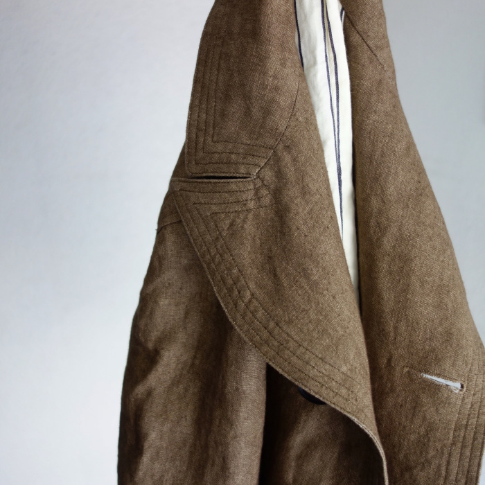 5月の製作予定 / victorians heavylinen jacket_e0130546_12590426.jpg