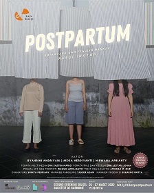 インドネシアの劇団・Kala Teaterの公演：Postpartum　（マカッサル）産後うつ病_a0054926_13594520.jpg