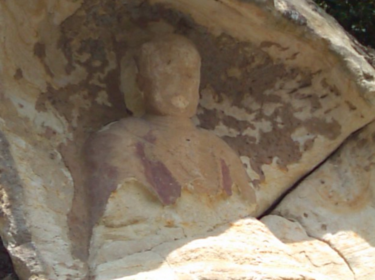 久保磨崖仏の御堂_e0068696_14164761.jpg