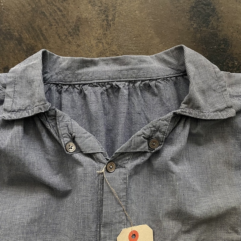 1930's〜 French butcher smock ブッチャースモック 1930's〜 French butcher smock ブッチャースモック 1940-50s