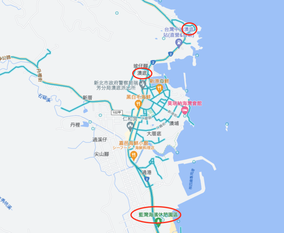 北白川宮・台湾初の露営地基隆澳底の現在　byモニカ_a0019212_22483950.png