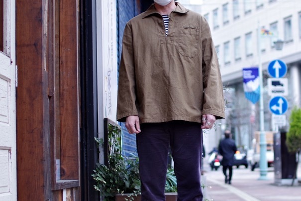 Czech Army HBT Pullover Work Shirt / チェコ軍 プルオーバー Czech Army HBT Pullover Work Shirt / チェコ軍 プルオーバー