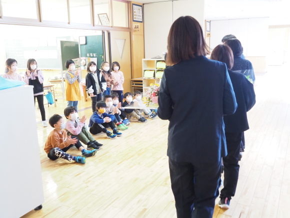 修了式 離任式 春休みへ ３月２５日 あすたくん日記