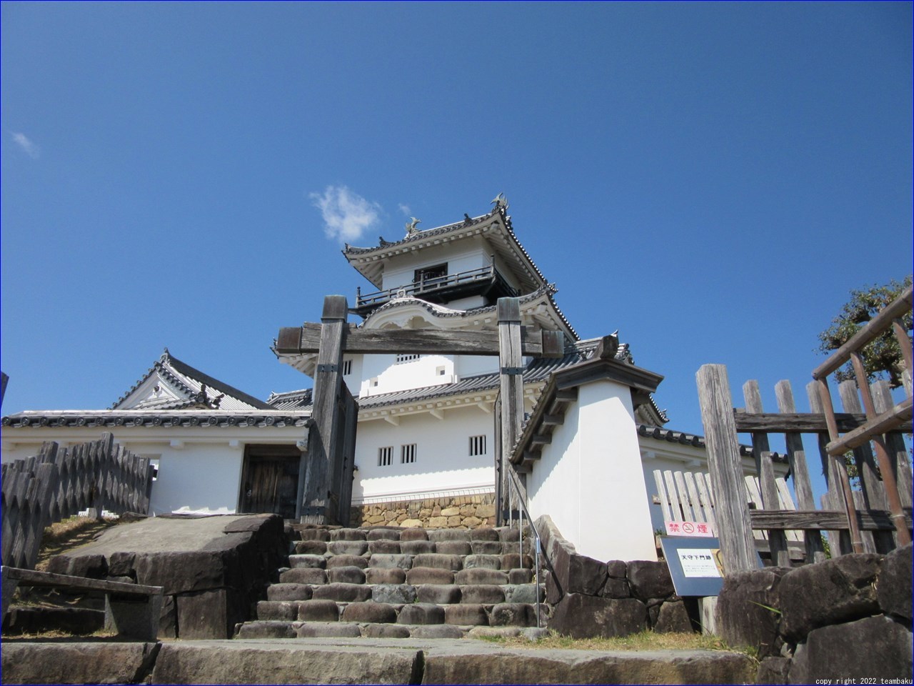 掛川城 天守 見学_c0376508_13565213.jpg