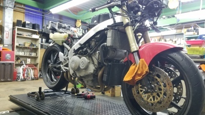 RVF400(NC35): フロントフォークO/H : ノザワホンダ船橋店 STAFF RVF400(NC35): フロントフォークO/H : ノザワホンダ船橋店 STAFF
