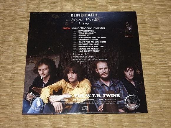 BLIND FAITH / HYDE PARK LIVE_b0042308_18084289.jpg