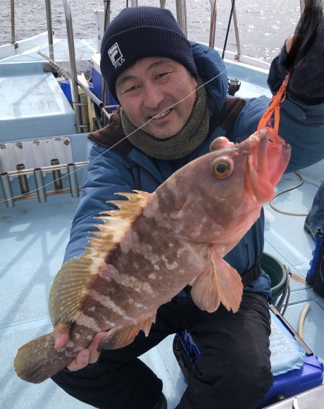 ２８日 月 高級魚 アコウは幻の魚ではありませんでした 愛媛 松山 伊予灘 高速遊漁船 Pilar 海人 本日の釣果