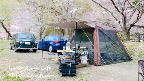 お花見キャンプ 浜松市天竜区「小川の里オートキャンプ場」_e0040957_19312842.jpeg