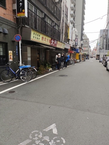 肉と桜_b0199487_12431556.jpg