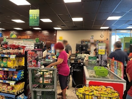 日曜日のスーパーは激混み ハチドリのブラジル サンパウロ 時々日本 日記