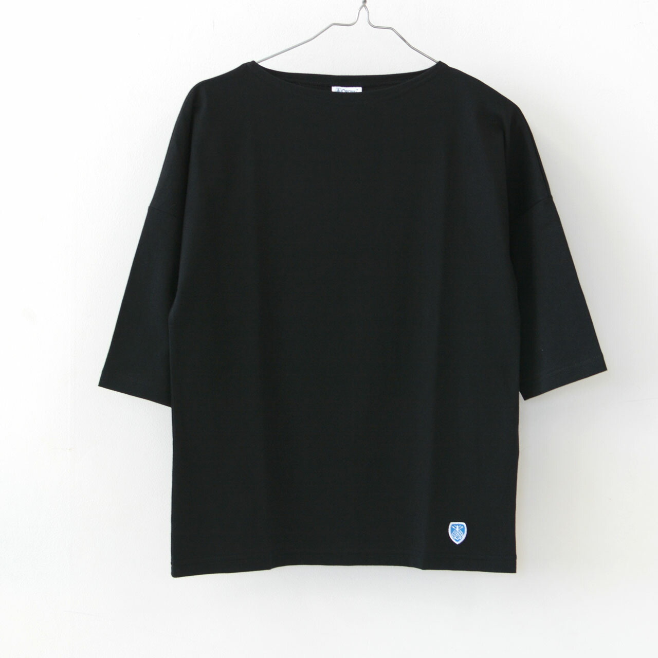 ORCIVAL [オーチバル・オーシバル] W 40/2 BOATNECK DROP SHOULDER HALFSLEEVE SOLID [OR-C0065 BFJ]_f0051306_09140915.jpg