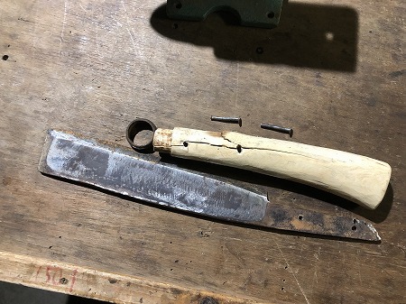 久し振りのDIY 鉈の柄の製作 : あいやばばライフ 久し振りのDIY 鉈の柄の製作 : あいやばばライフ