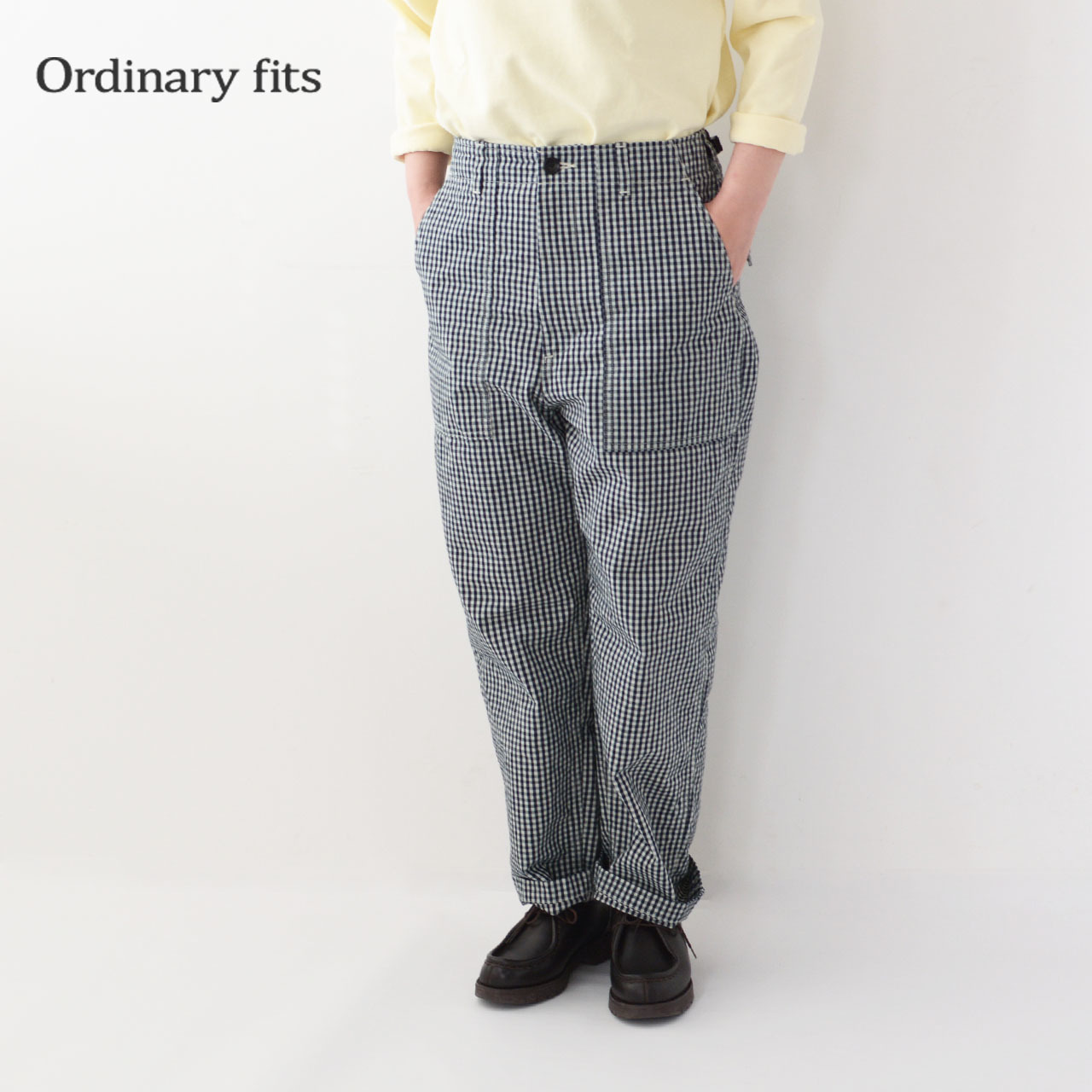 ordinary fits [オーディナリーフィッツ] BAKER PANTS / CHECK [OF-P112] _f0051306_09281369.jpg