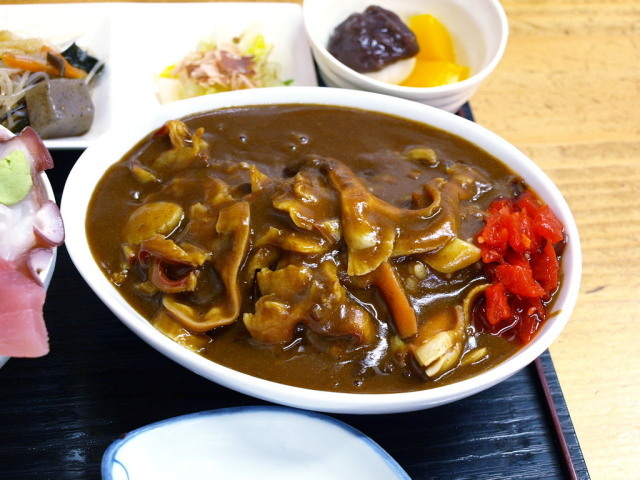 喰い処 弐七 その19 (弐七丼ハーフ&ホッキカレーハーフ)_d0153062_20185322.jpg