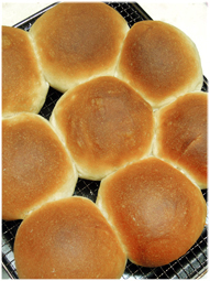 リッチパンを作ってみた。そして調理パン的ハンバーガーを作ってみたよ。_d0221430_16150310.jpg