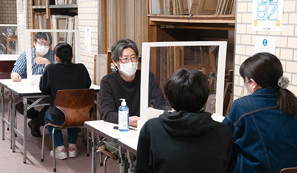 新学期に向けて実技体験イベントと受験相談会が行われました。_f0227963_13020235.jpg