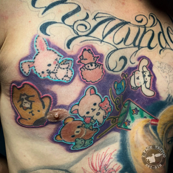 キャラクター サンリオ 2face Tattoo Studio Japan 千葉県木更津市 刺青処 聖針
