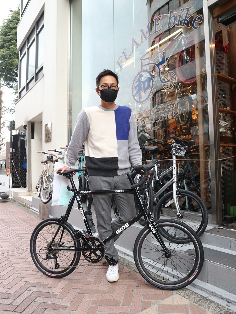 4月2日　渋谷　原宿　の自転車屋　FLAME bike前です_e0188759_17573534.jpg