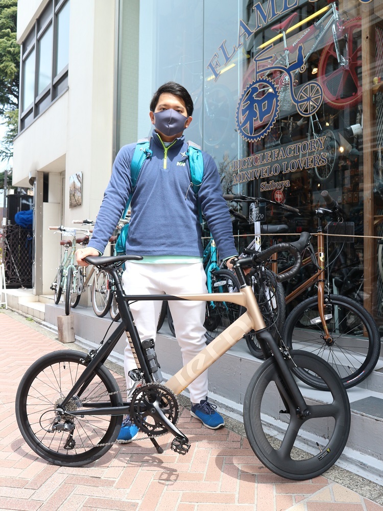 4月2日　渋谷　原宿　の自転車屋　FLAME bike前です_e0188759_17574044.jpg