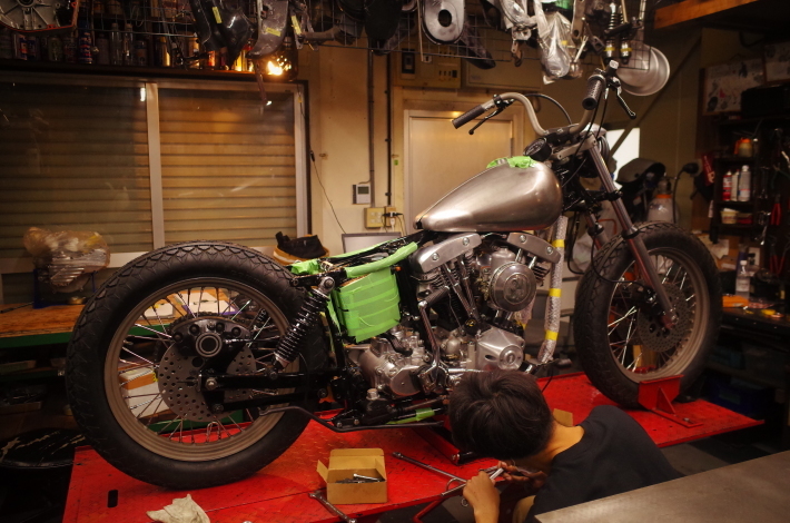 1979 FXS 1340 オイルタンク : Vintage motorcycle study 1979 FXS 1340 オイルタンク : Vintage motorcycle study