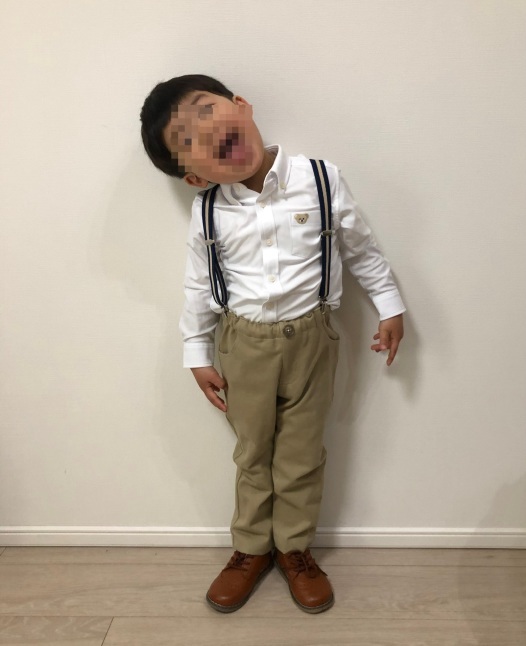 孫服つくり 若さまのおめかし服の着画_d0348118_11300426.jpeg