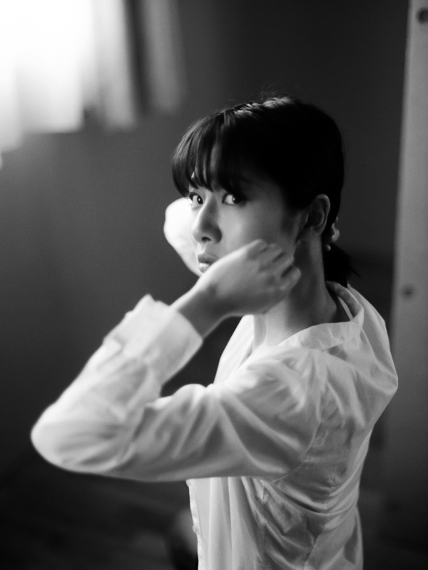 Mamiya645 と 80mm F1.9 でポートレイト : ポートフォリオ