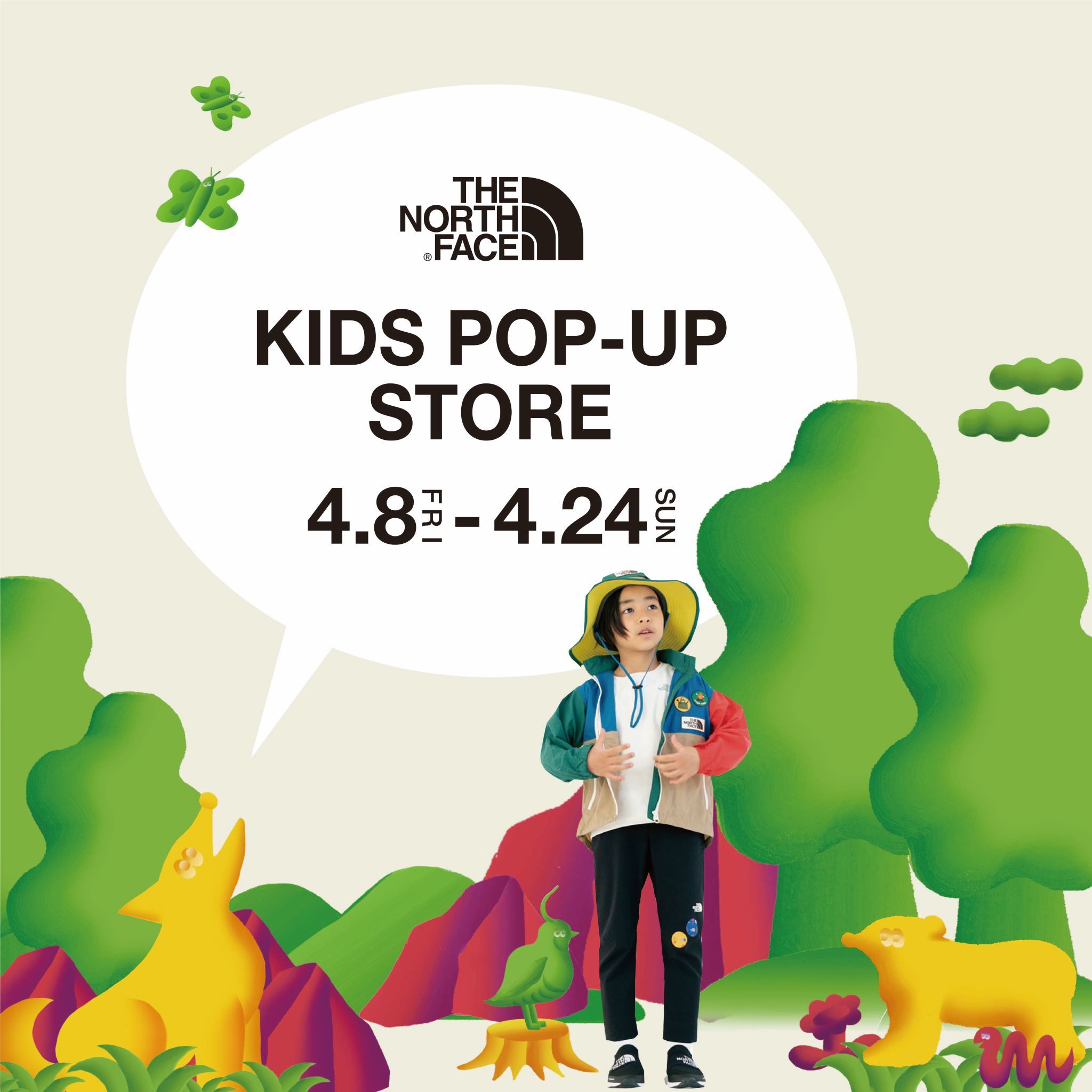 THE NORTH FACE KIDS POP UP in北大店_d0198793_10365016.jpg