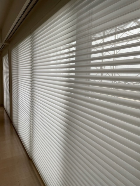 『ハンターダグラス・シルエットシェード』のクリーニングを承りました by interior styling of bright_c0157866_23374824.jpg