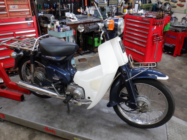 純正スーパーカブ90cc新車で93年に購入　ガソリンタンクキャブレター交換必要有 スーパーカブ90 キャブレターメンテ他と残念なおしらせ