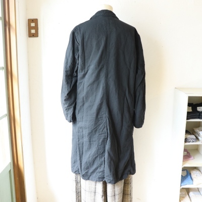 フランスタイプ リネンコート 再入荷しました_f0325437_14110106.jpg