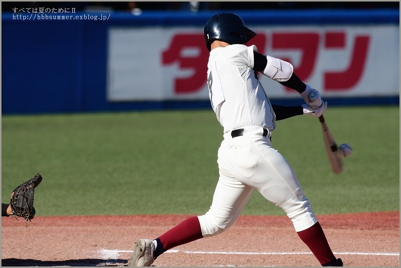 大阪桐蔭の破壊力 6番レフト 田井志門選手 : すべては夏のためにⅡ 大阪桐蔭の破壊力 6番レフト 田井志門選手 : すべては夏のためにⅡ