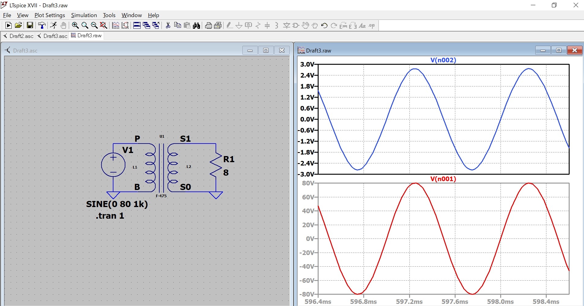 LTspice 真空管モデル 出力トランスモデル 国産TR FETモデル内蔵パソコン NEC PC-VY21GWZ75 WinXP LTspiceの練習用にどうぞ  LTspiceXVII真空管モデル 国産TR FETモデル内蔵パソコン 出力トランスモデルをライブラリに組込む: LTspice入門 私的電脳快適論