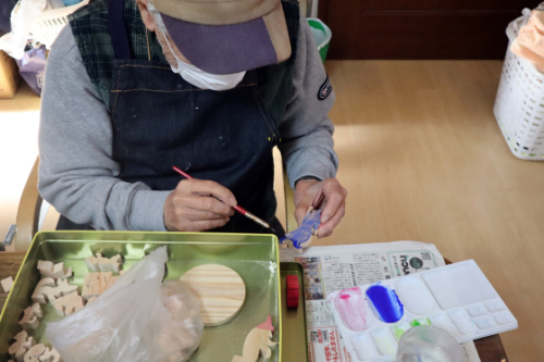 木工細工 ~ 動物シリーズの黒板飾り ~_e0222340_15472688.jpg
