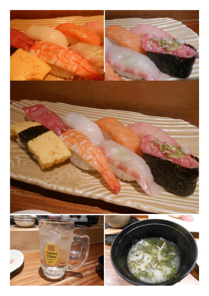 今日は上野で仕事。昼までだったので余裕のある昼食。  御徒町｢すし屋・銀蔵｣、さくら握り＋ハイボール。_f0388041_09205273.jpg