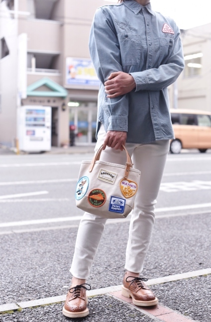 HERITAGE LEATHER　　WAPPEN TOTE ★★　「小」＆「大」_d0152280_19372441.jpg