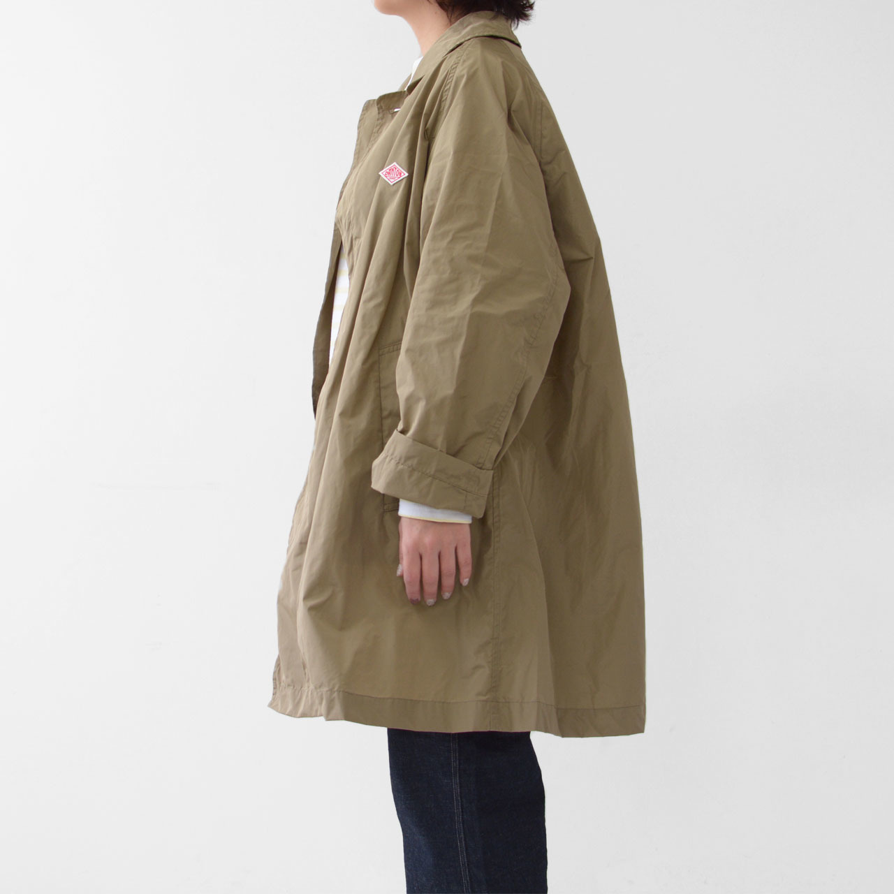 DANTON [ダントン] W\'s POLYESTER MICRO TAFTA HALF COAT [DT-A0118 HCP]_f0051306_10244468.jpg