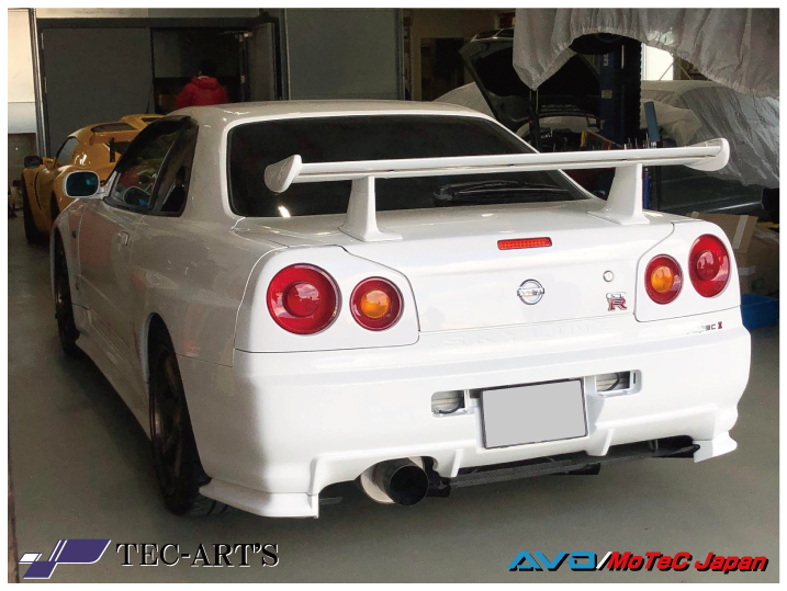 R34型スカイラインGT-R VspecII : AVO/MoTeC Japanのブログ