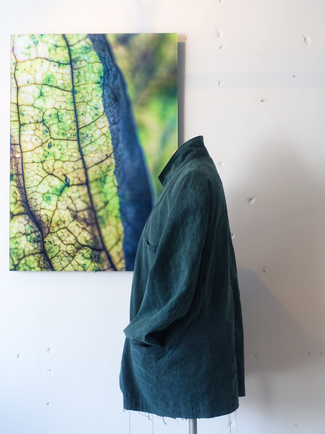 COTTLE ” LEAF VEIN ” COLLECTION Zen Jacket ． : ANTENNA