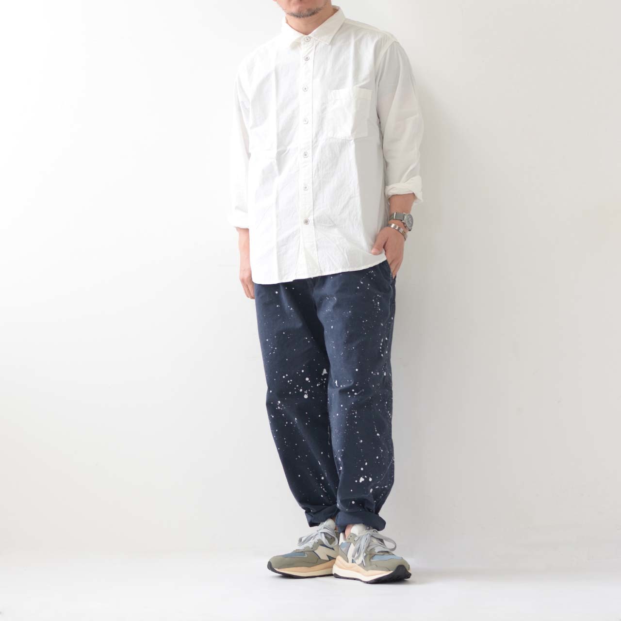 MASTER&Co. [マスターアンドコー] CHINO PANT WITH PAINT