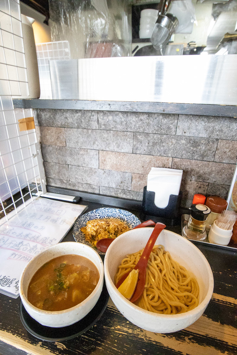 つけ麺屋 ちっちょで つけ麺とやきめし にゃお吉の高知競馬 応援写真日記 A 高知の美味しいお店