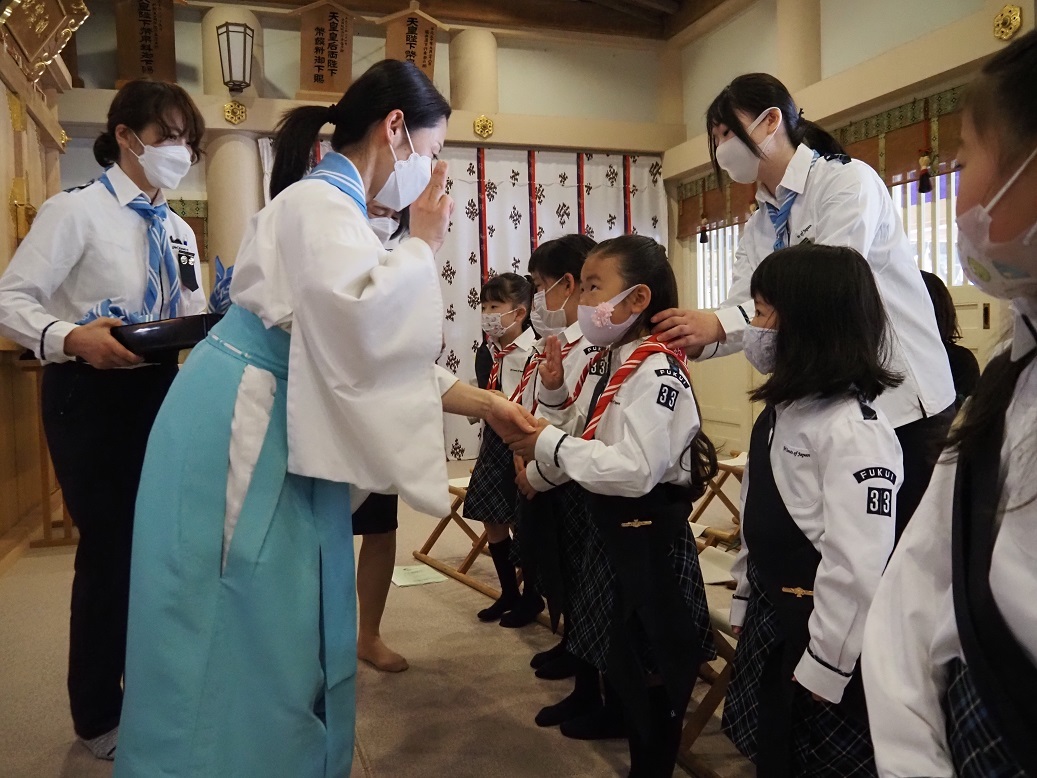 ガールスカウト福井県第33団 発足!!_f0067122_14273404.jpg