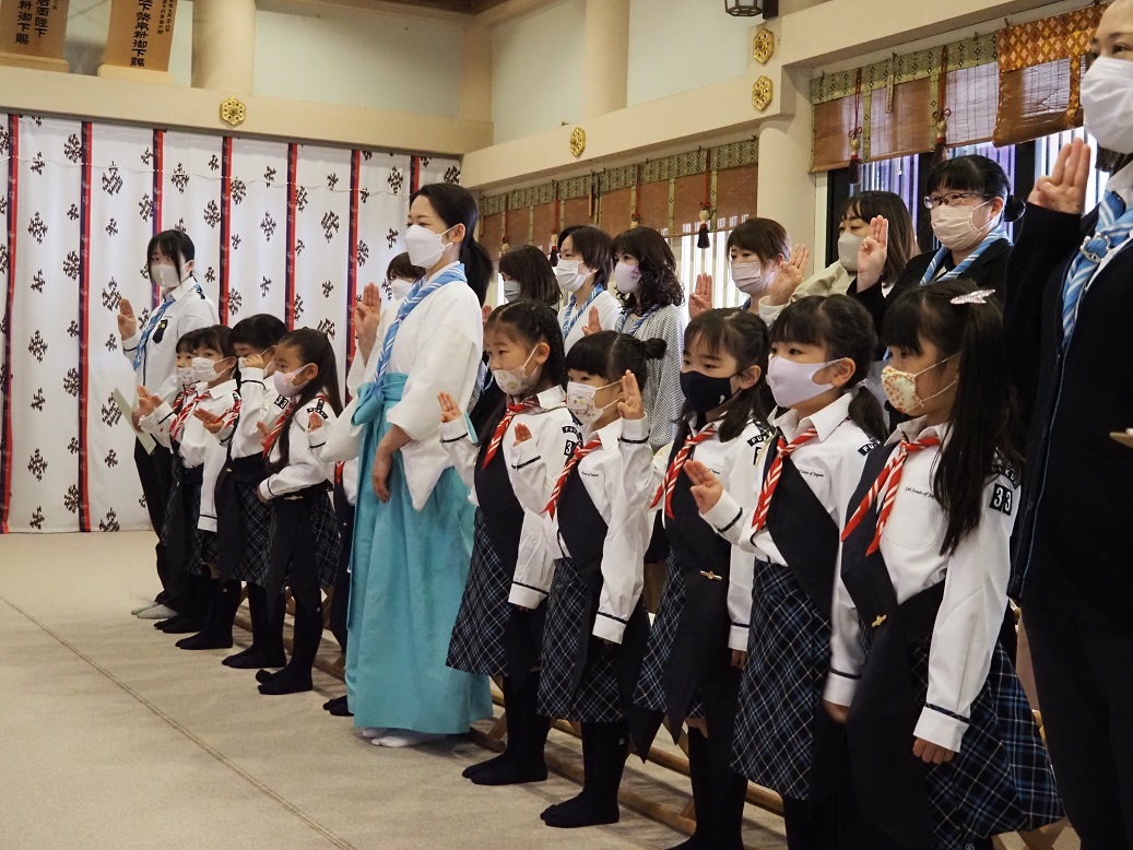 ガールスカウト福井県第33団 発足!!_f0067122_14273414.jpg