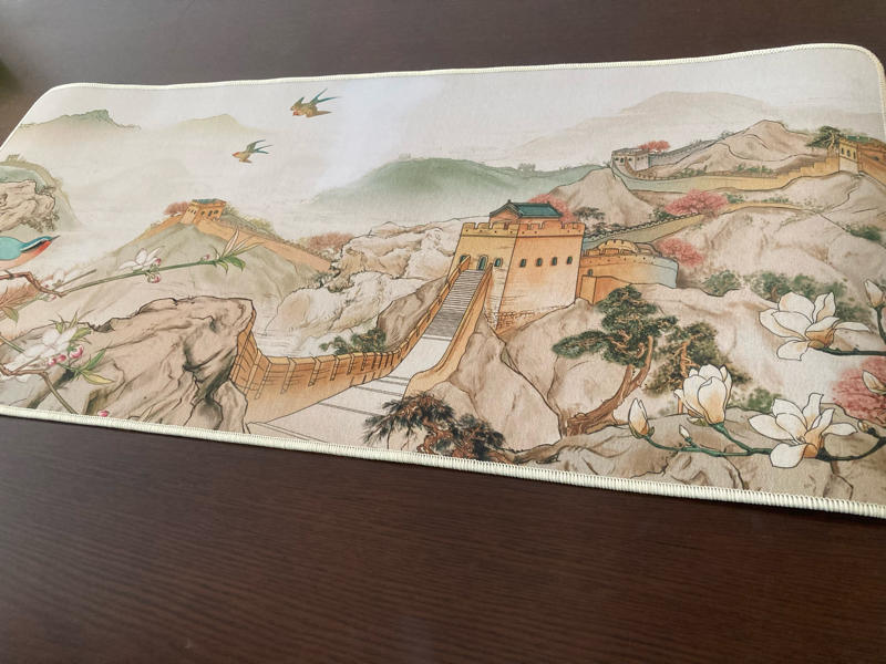 中国万里の長城(八达岭长城）のお土産を広げてみた : 桃的美しき