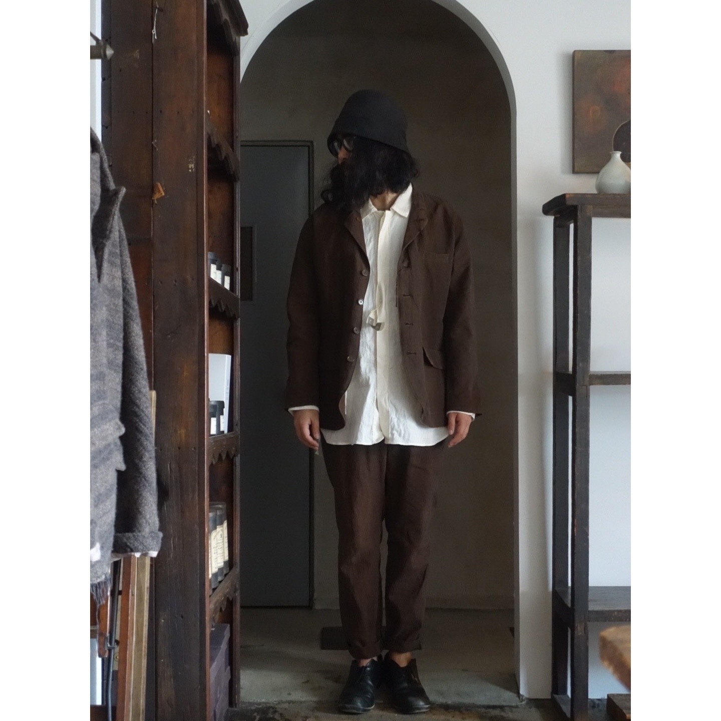 cottle リーフヴェイン リバーシブルジャケット コトル COTTLE LEAF VEIN REVERSIBLE JACKET リーフヴェイン